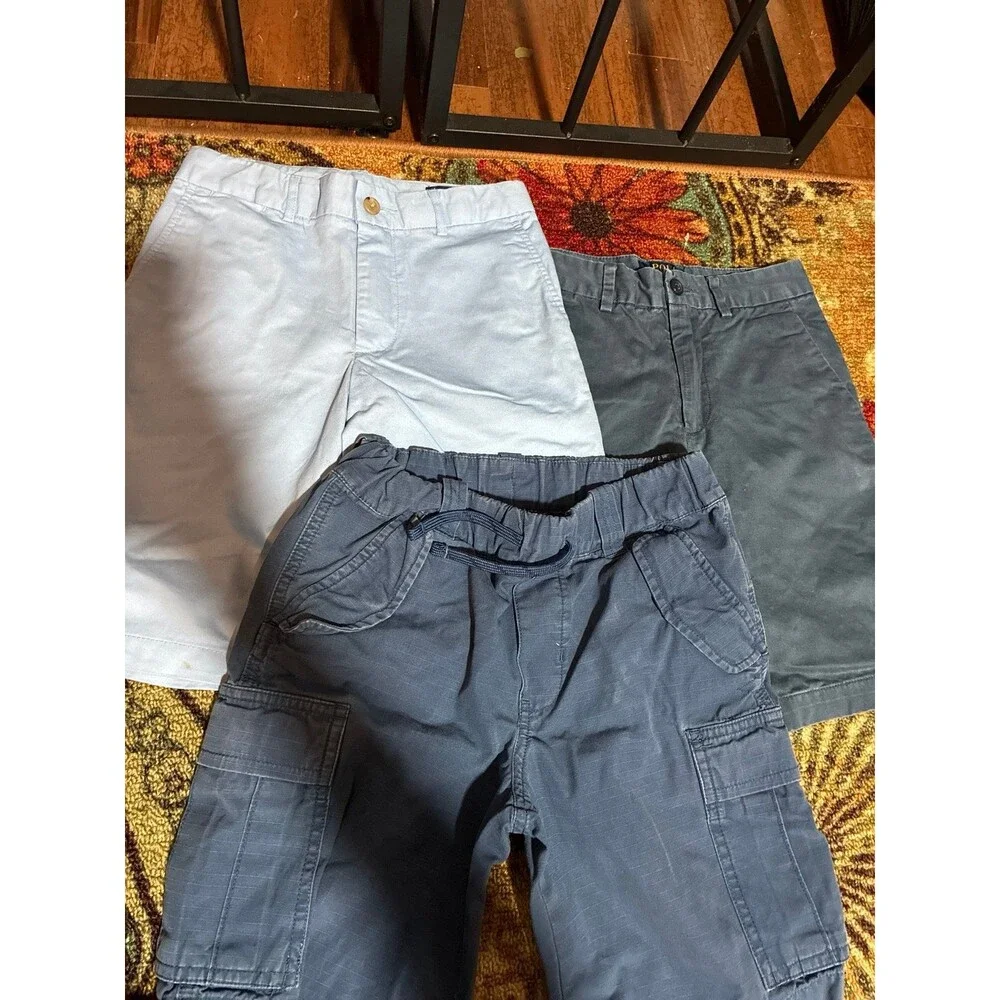Polo Ralph Lauren Boys Size 8 Shorts Bundle 3pc Lot Great Condition